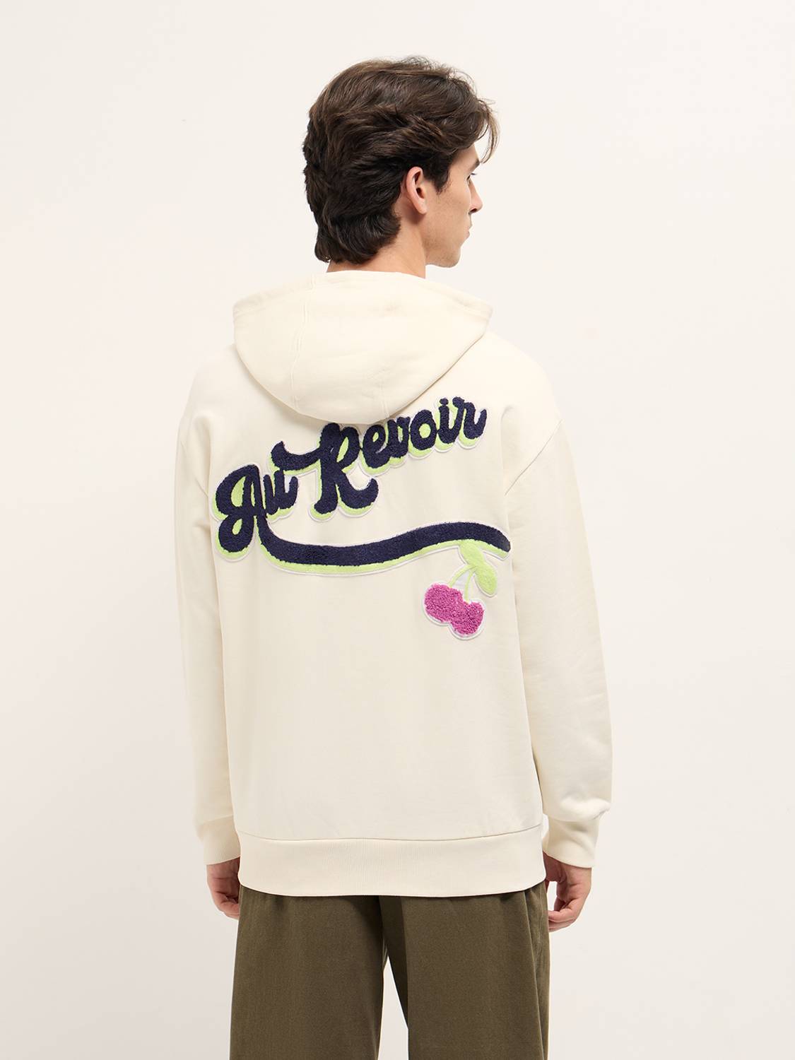 THE BEAR HOUSE Men's Full Sleeve Solid Sweatshirt - Image 3