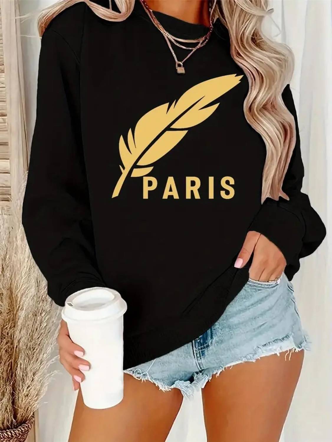 Adel Wear Full Sleeve Printed Women Sweatshirt