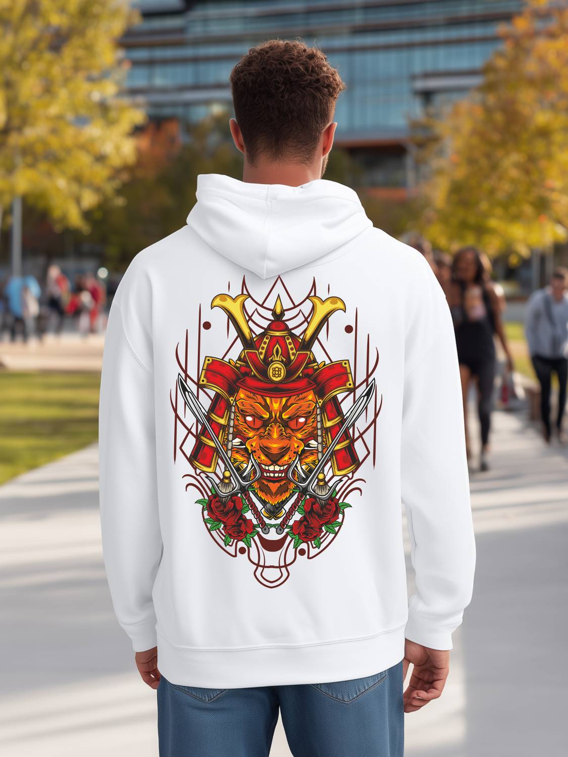 BUKKL Full Sleeve Graphic Print Men Sweatshirt