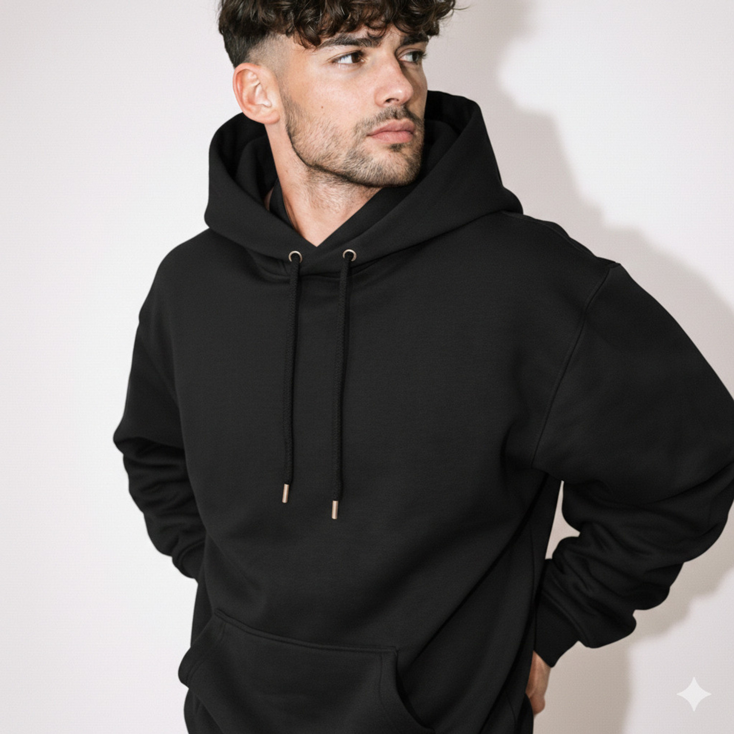 Image of SMAN Full Sleeve Solid Men Sweatshirt