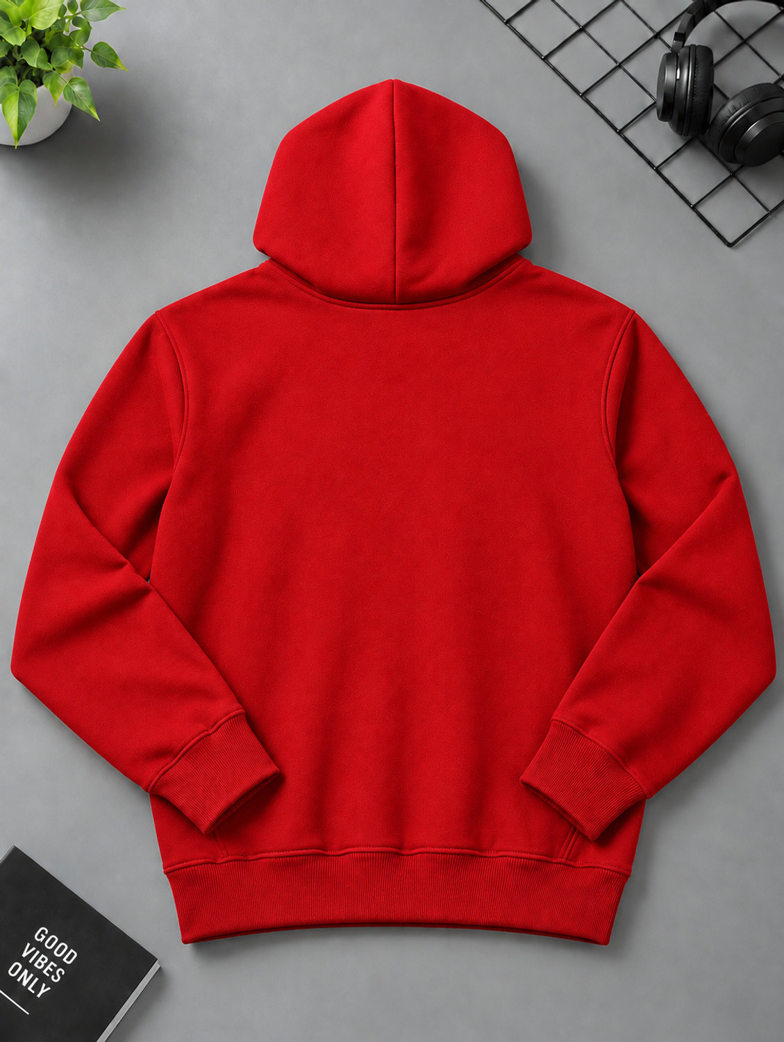 Image of Stelino Men Full Sleeve Graphic Print Hooded Sweatshirt