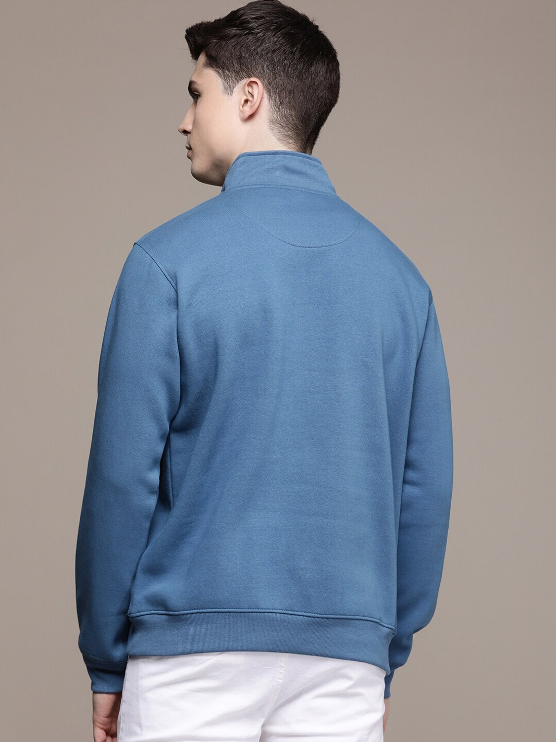 Image of French Connection Full Sleeve Solid Men Sweatshirt