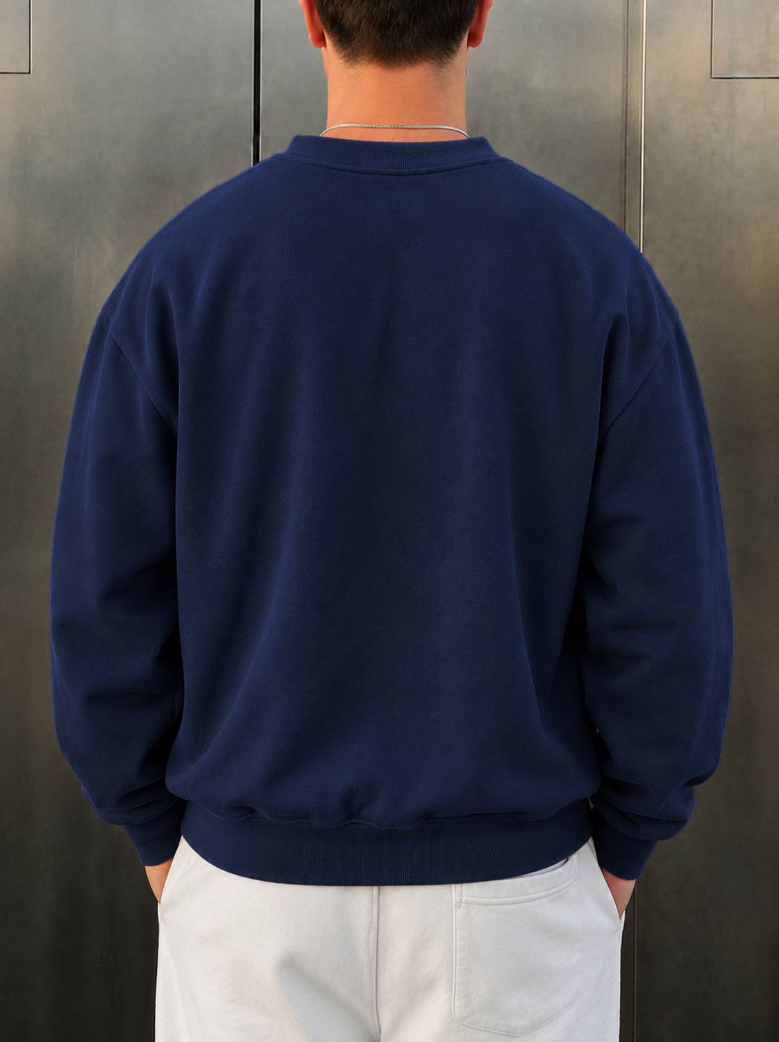 Try Full Sleeve Solid Men Sweatshirt - Image 3
