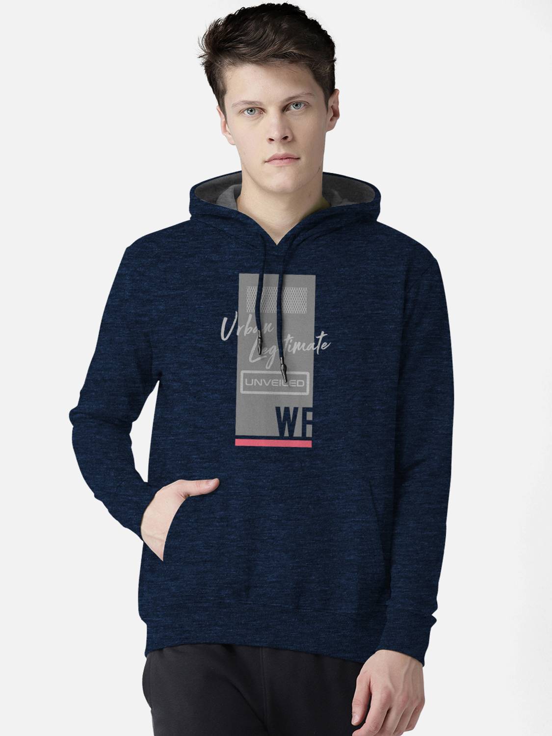 Bullmer Full Sleeve Color Block Men Sweatshirt