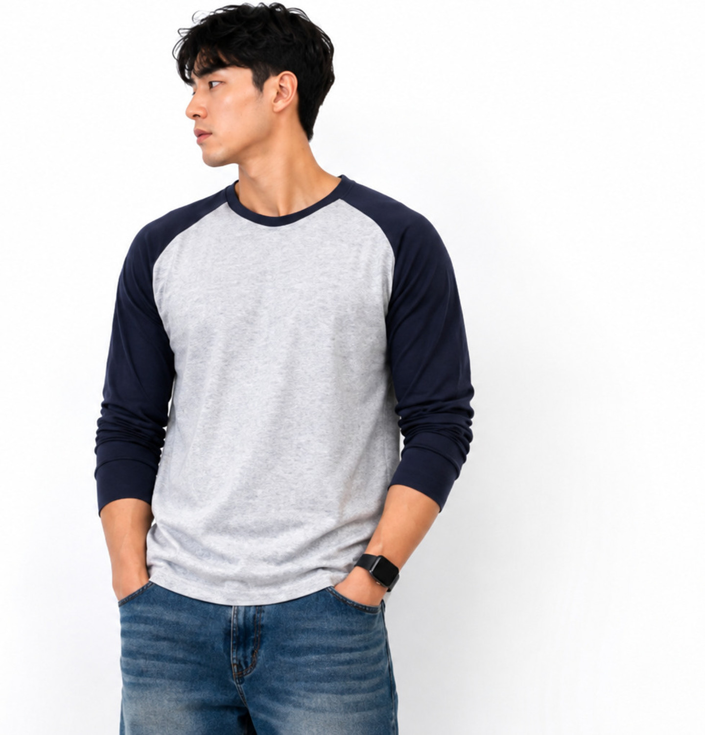 Image of Siteenlines Full Sleeve Solid Men Sweatshirt