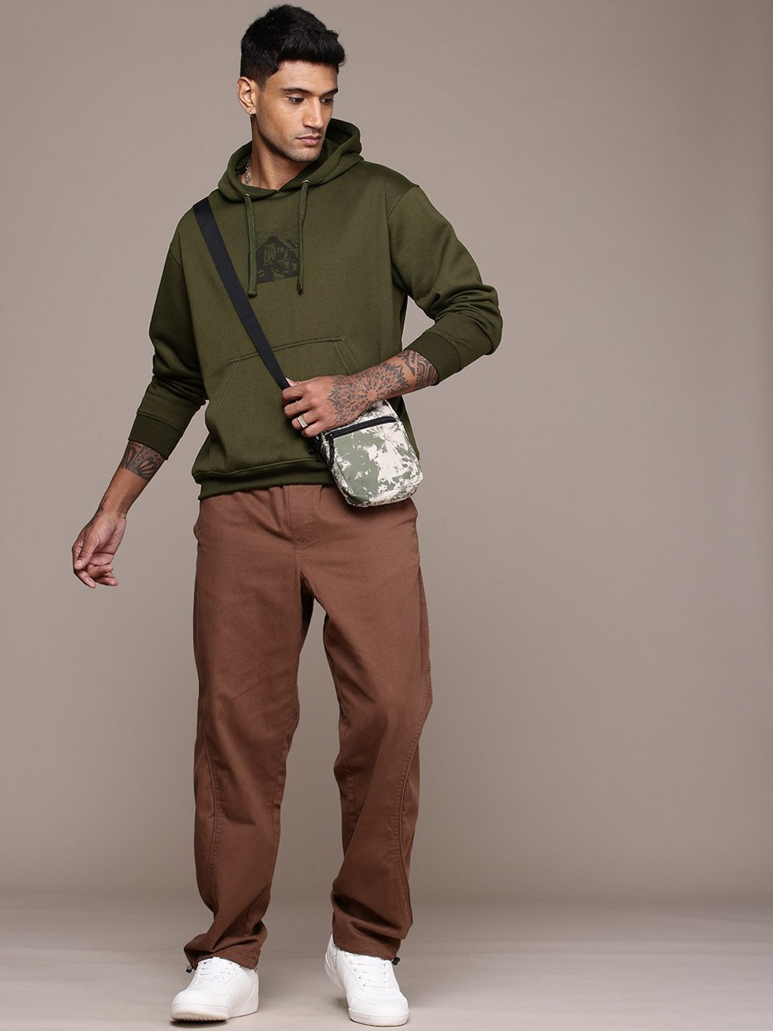 Image of Roadster Full Sleeve Printed Men Sweatshirt