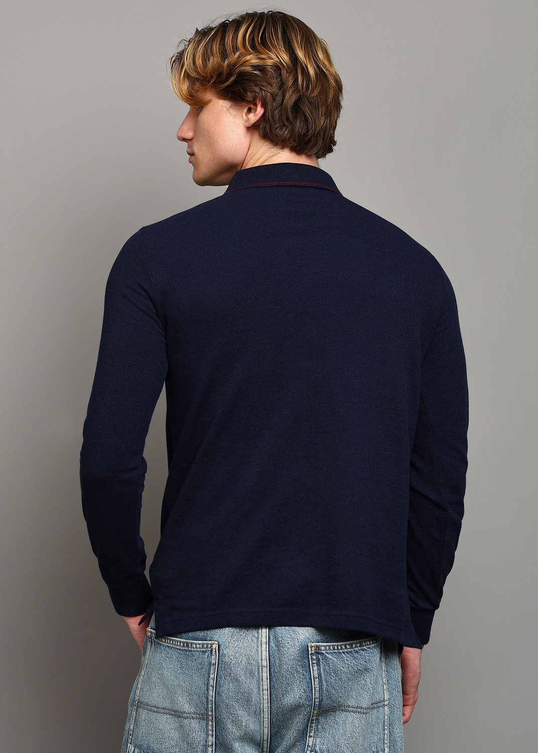 Image of MONTE CARLO Men Full Sleeve Solid Sweatshirt