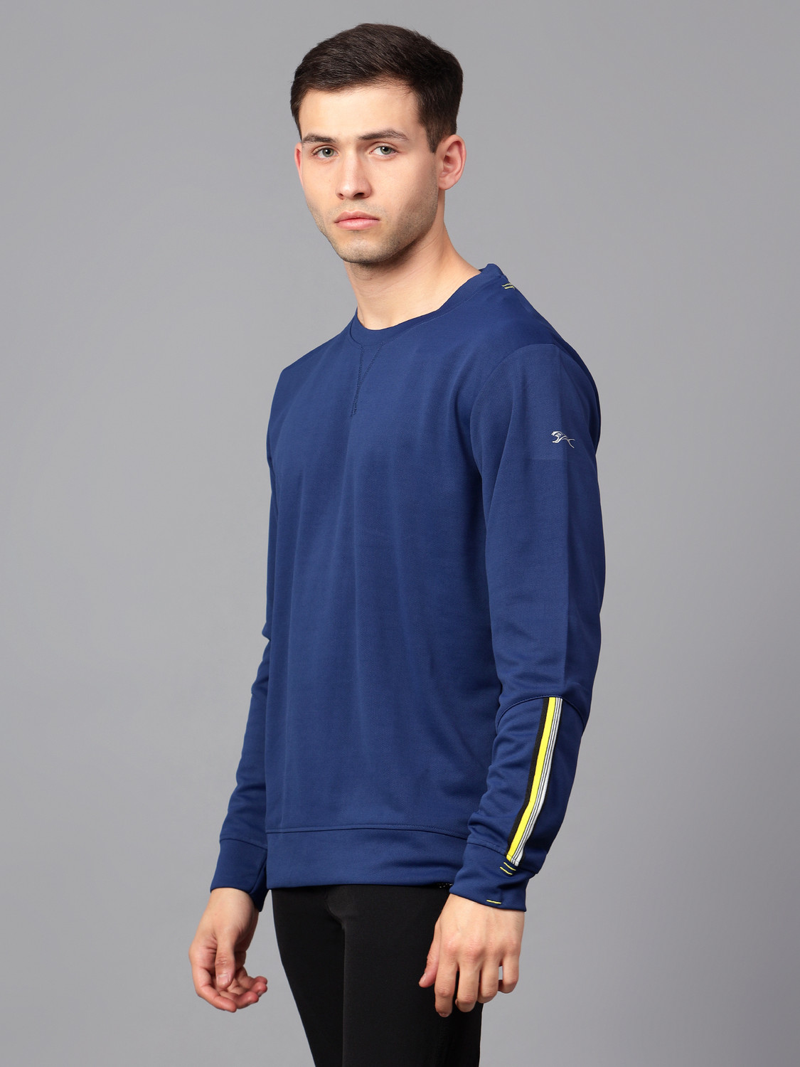 Image of Shiv Naresh Full Sleeve Solid Men Sweatshirt
