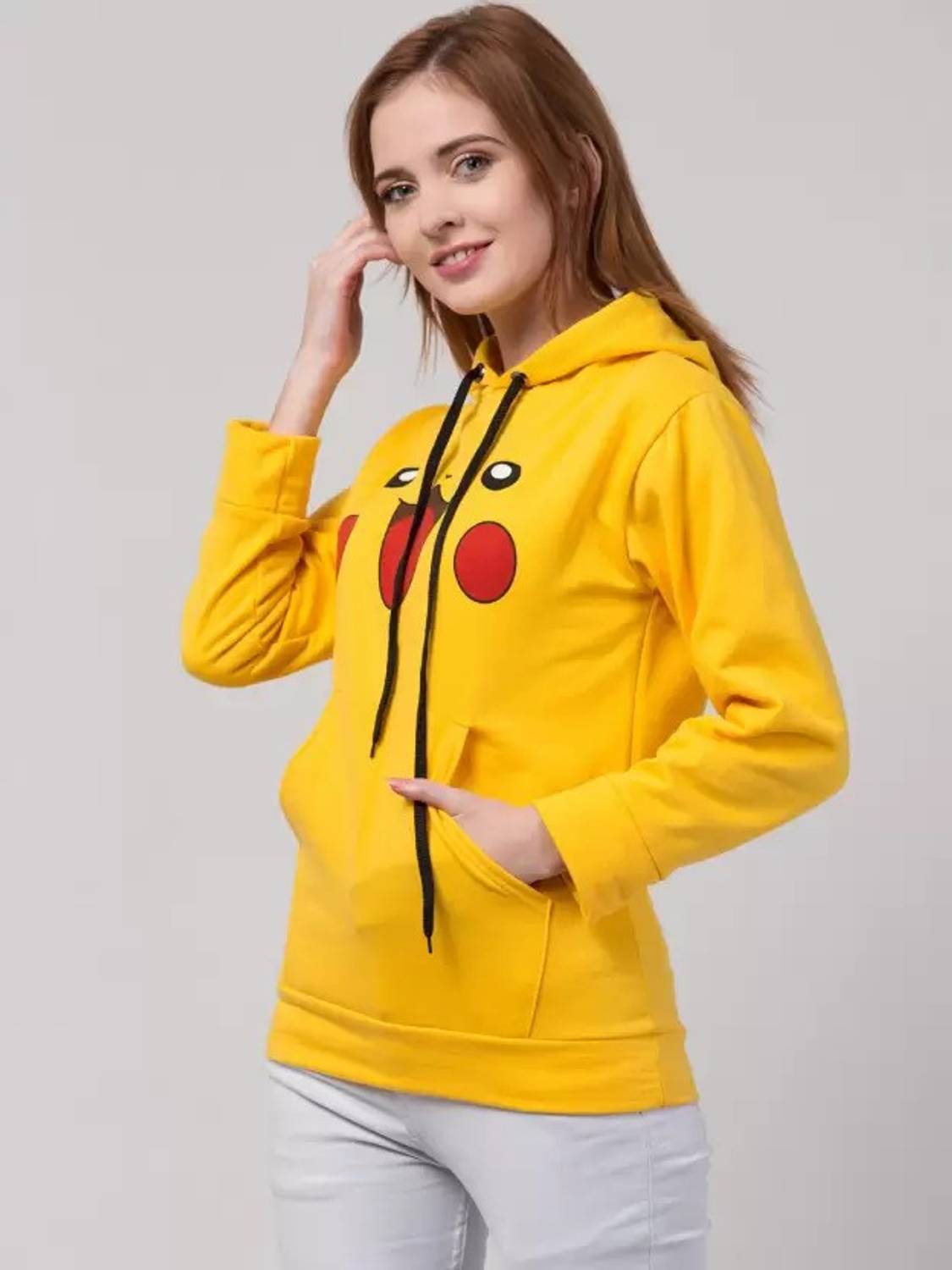 Arbiter Collection Full Sleeve Printed Women Sweatshirt