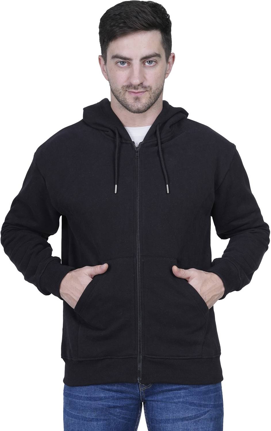 BAGGYBEAR Full Sleeve Solid Men Sweatshirt