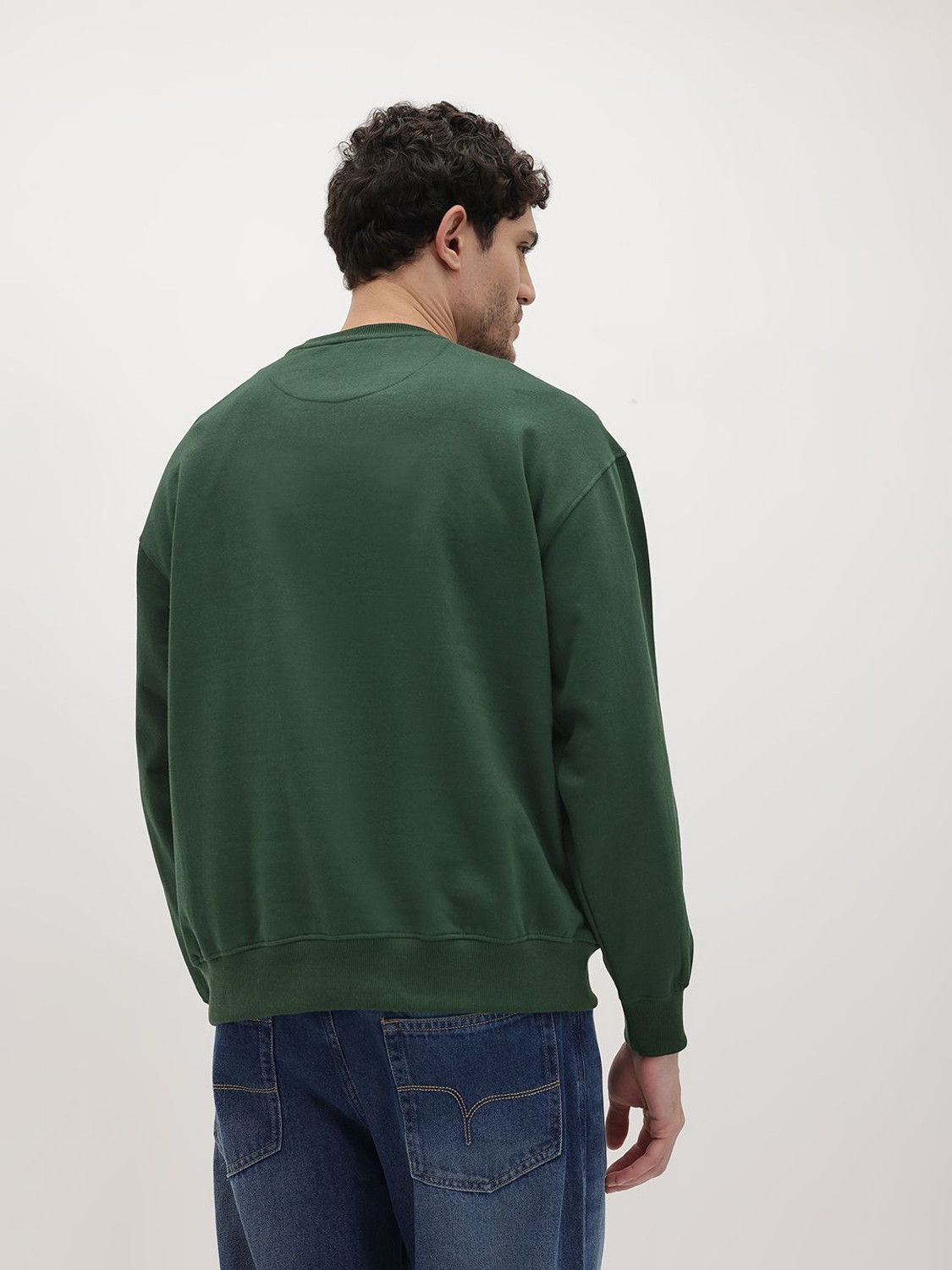 Image of Roadster Full Sleeve Printed Men Sweatshirt