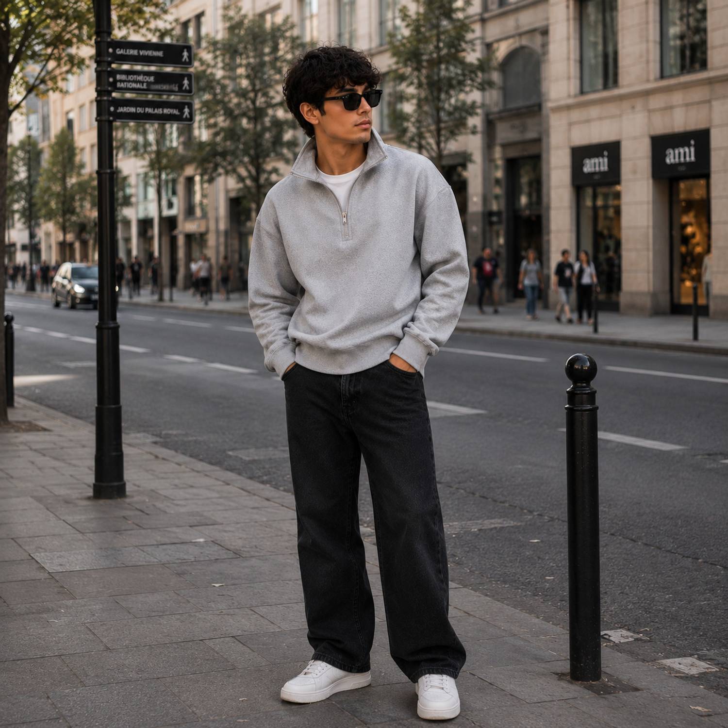 xpecto style Men Full Sleeve Solid Sweatshirt - Image 4