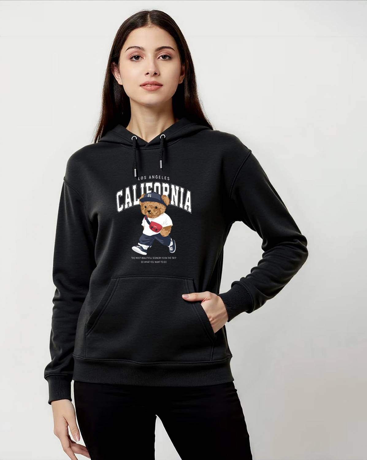 Ashkart Full Sleeve Graphic Print Women Sweatshirt