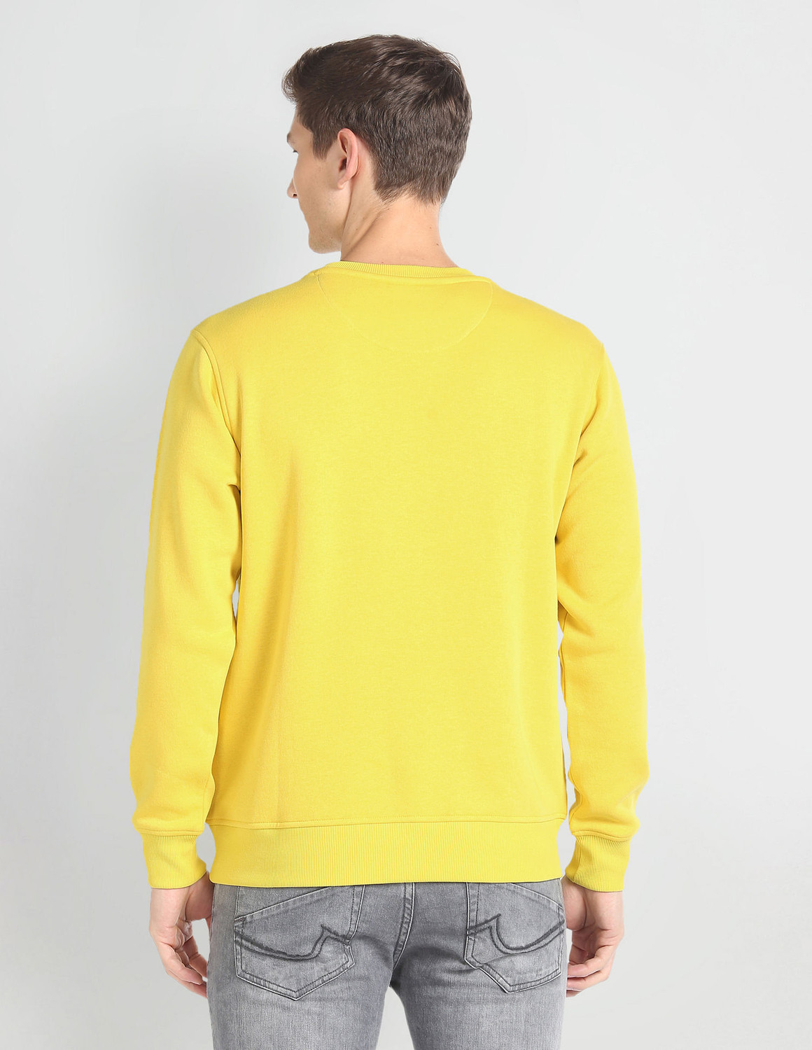 Image of U.S. POLO ASSN. Full Sleeve Printed Men Sweatshirt