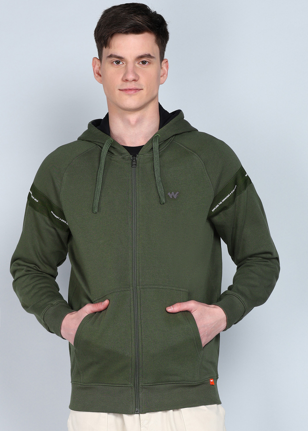Image of Wildcraft Full Sleeve Printed Men Sweatshirt