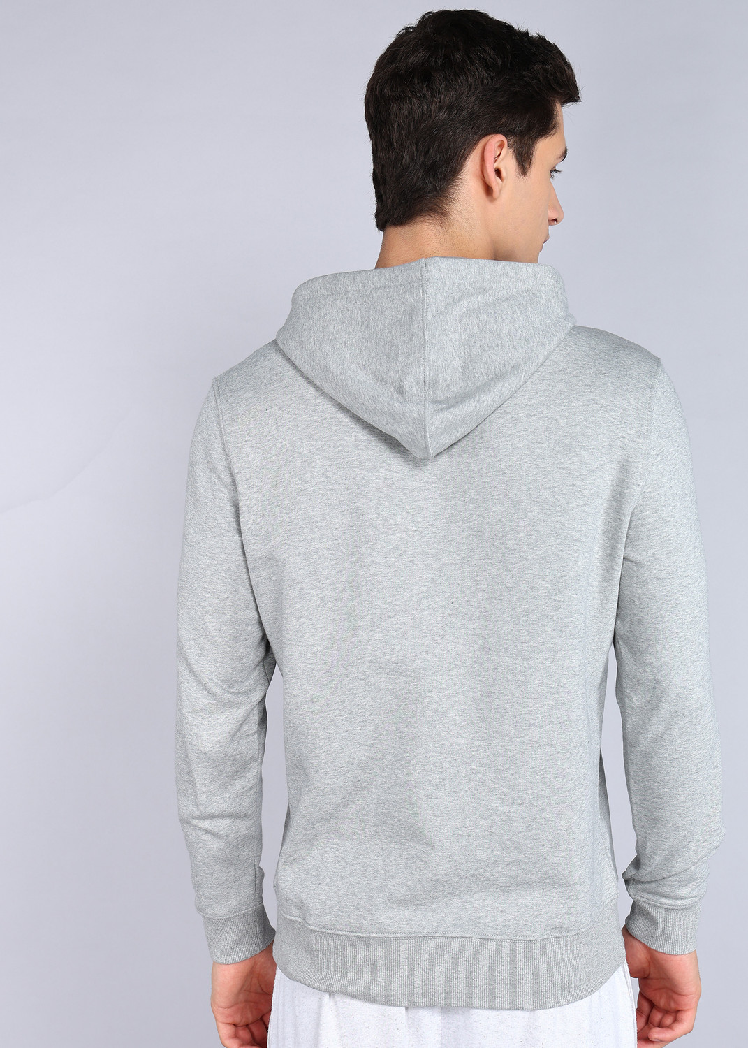 Image of GAP Men Full Sleeve Self Design Hooded Sweatshirt