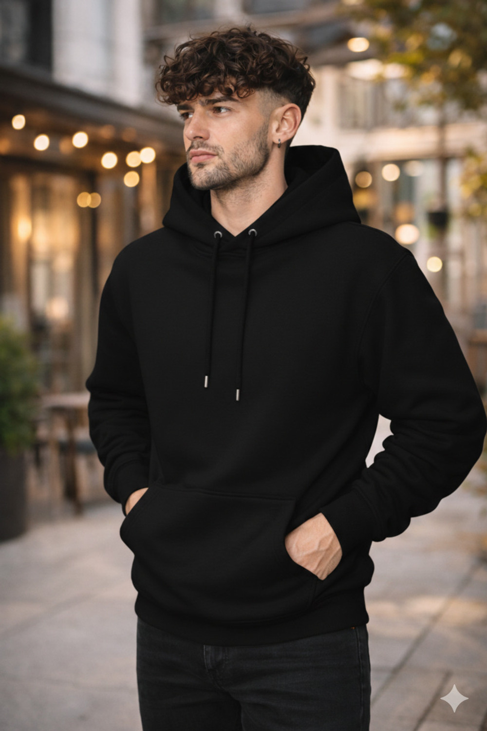 Image of SMAN Full Sleeve Solid Men Sweatshirt