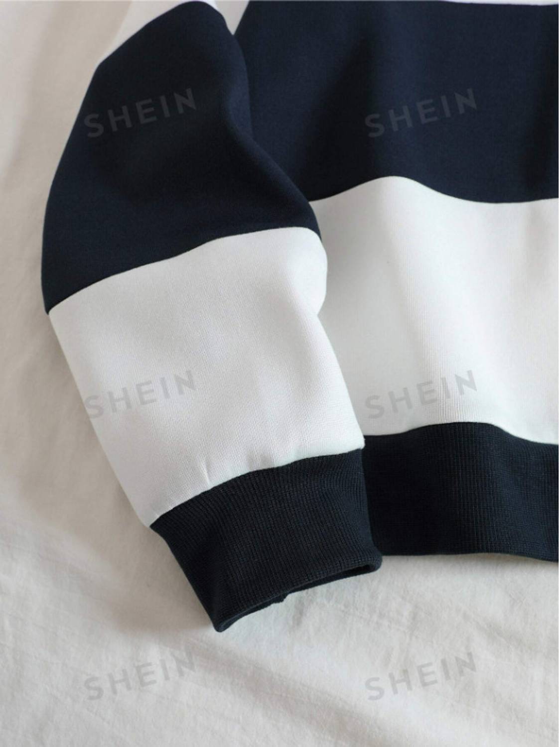 AVEJO Full Sleeve Color Block Men Sweatshirt - Image 4