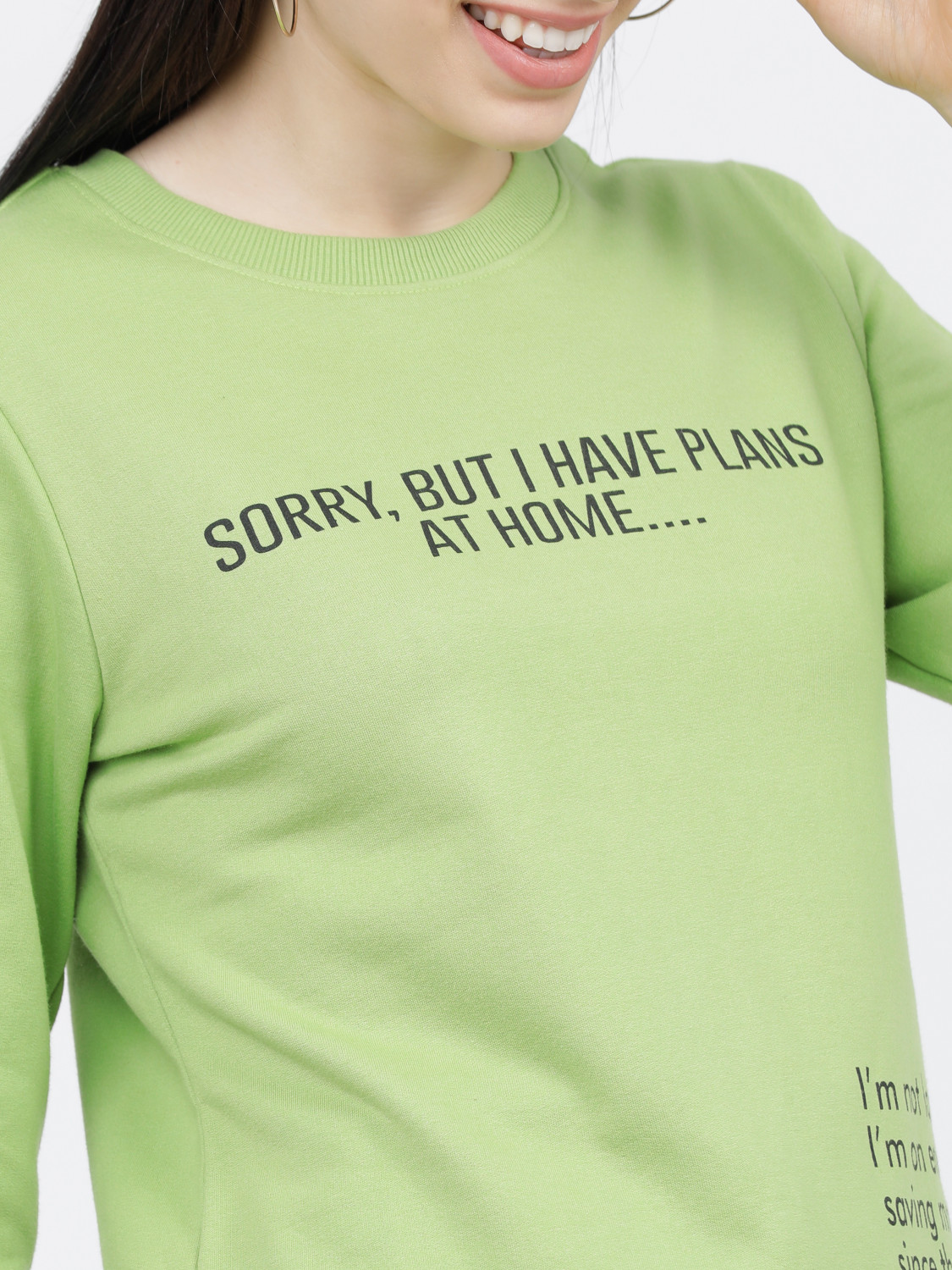 Image of Tokyo Talkies Full Sleeve Printed Women Sweatshirt