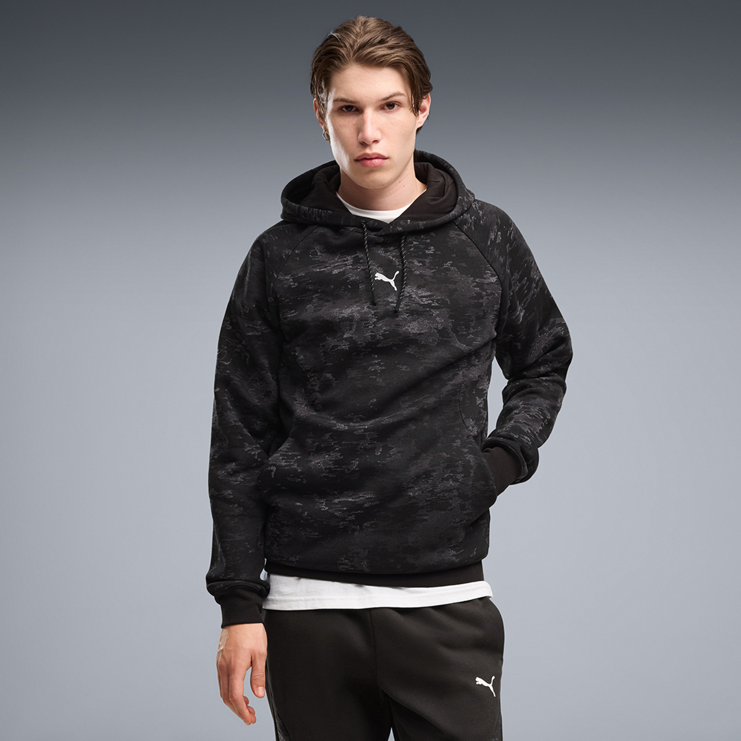 Image of PUMA Full Sleeve Printed Men Sweatshirt