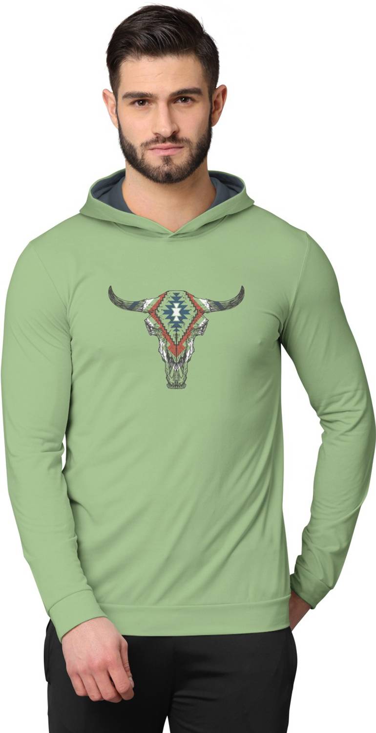 Bullmer Full Sleeve Printed Men Sweatshirt