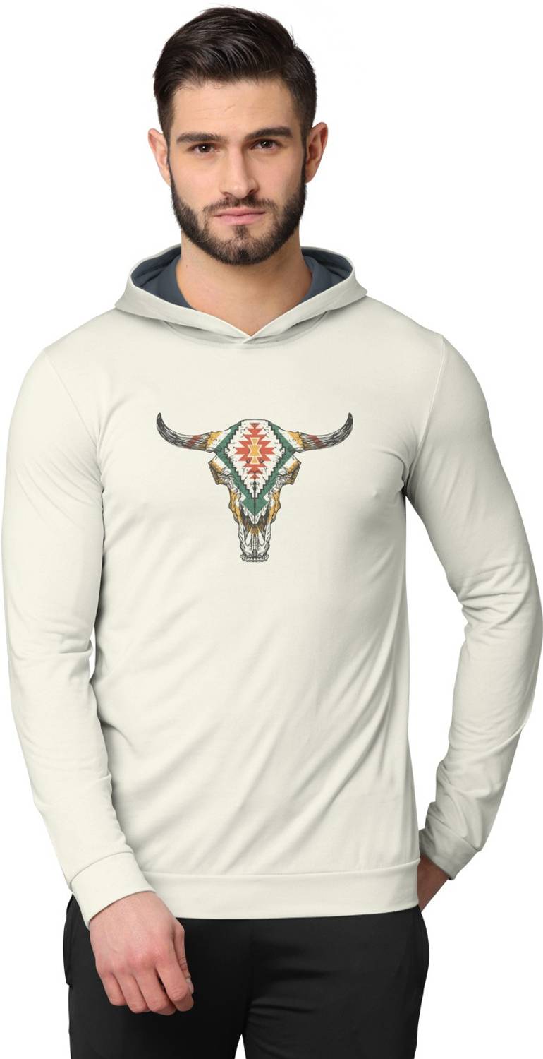Bullmer Full Sleeve Solid Men Sweatshirt