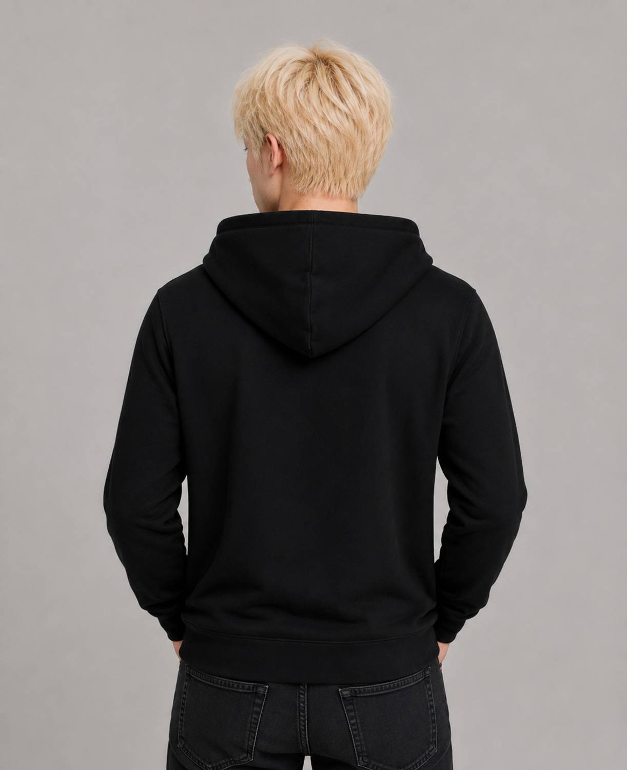 mosajc Full Sleeve Solid Men Sweatshirt - Image 3