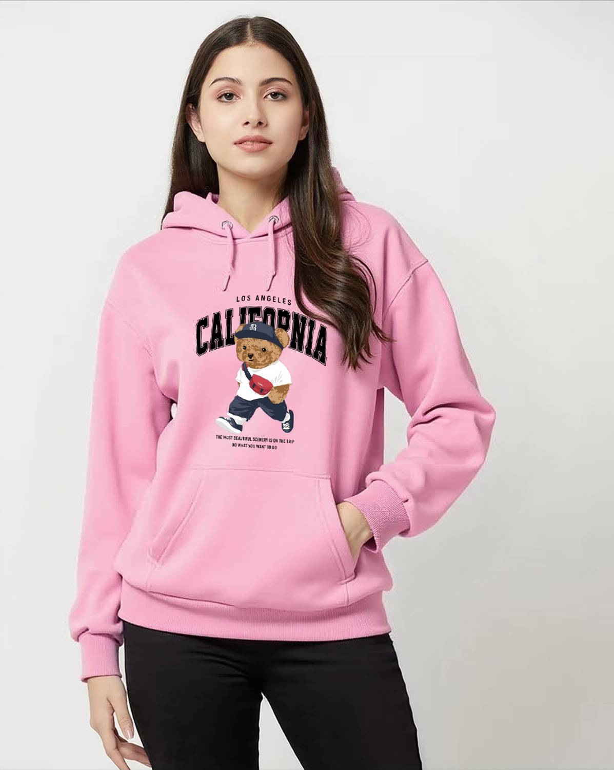 Ashkart Full Sleeve Graphic Print Women Sweatshirt