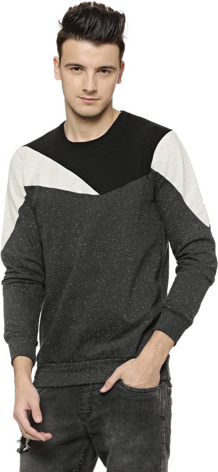 CAHOOT Full Sleeve Solid Men Sweatshirt
