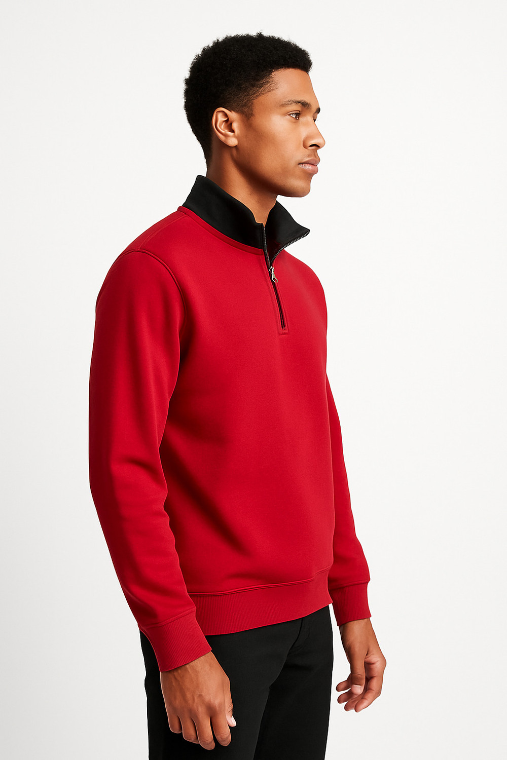 Image of HouseOfCommon Full Sleeve Solid Men Sweatshirt