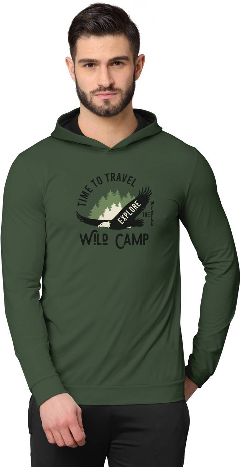 Bullmer Full Sleeve Printed Men Sweatshirt