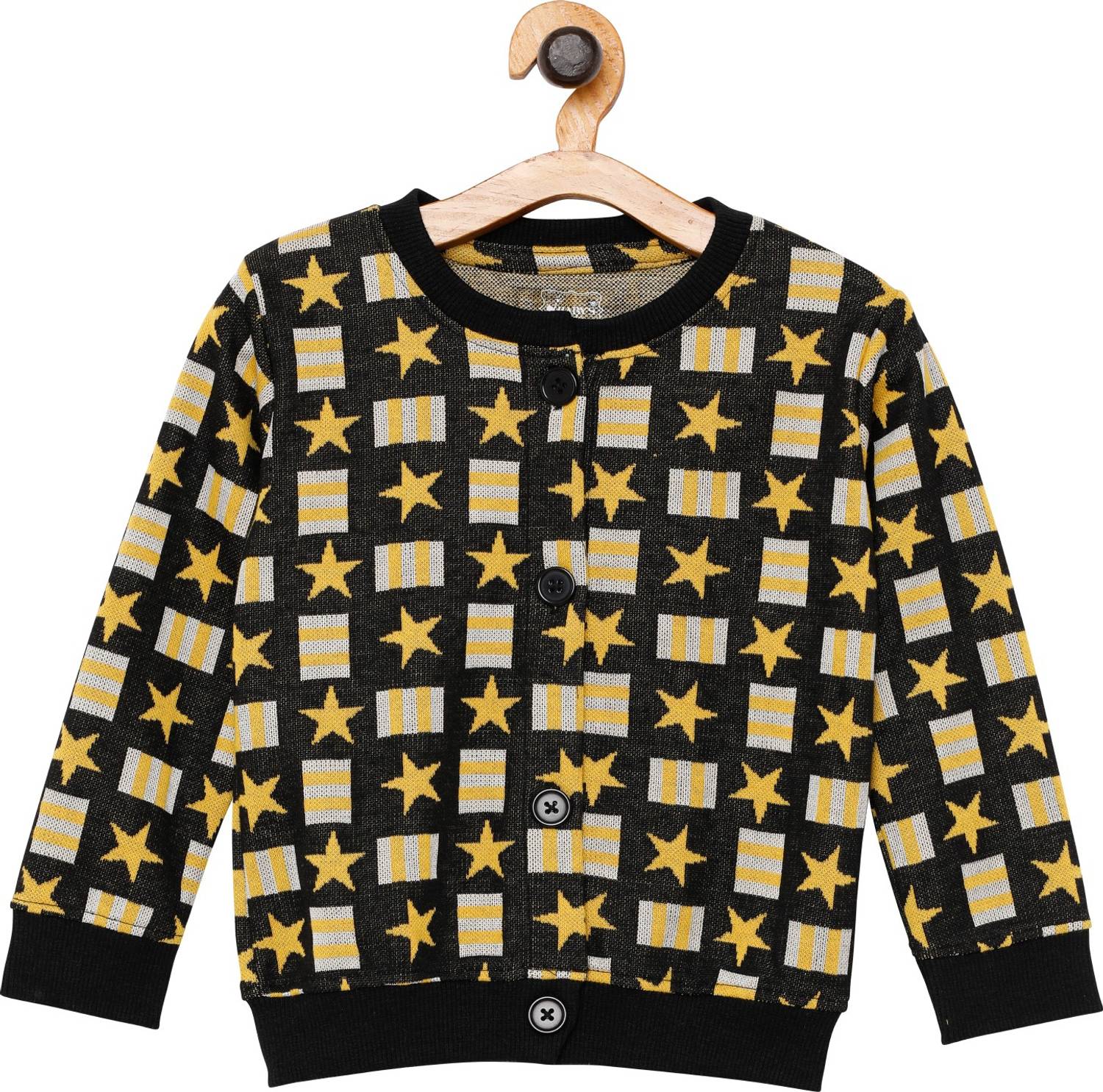 Baby's Pride Full Sleeve Printed Girls Sweatshirt