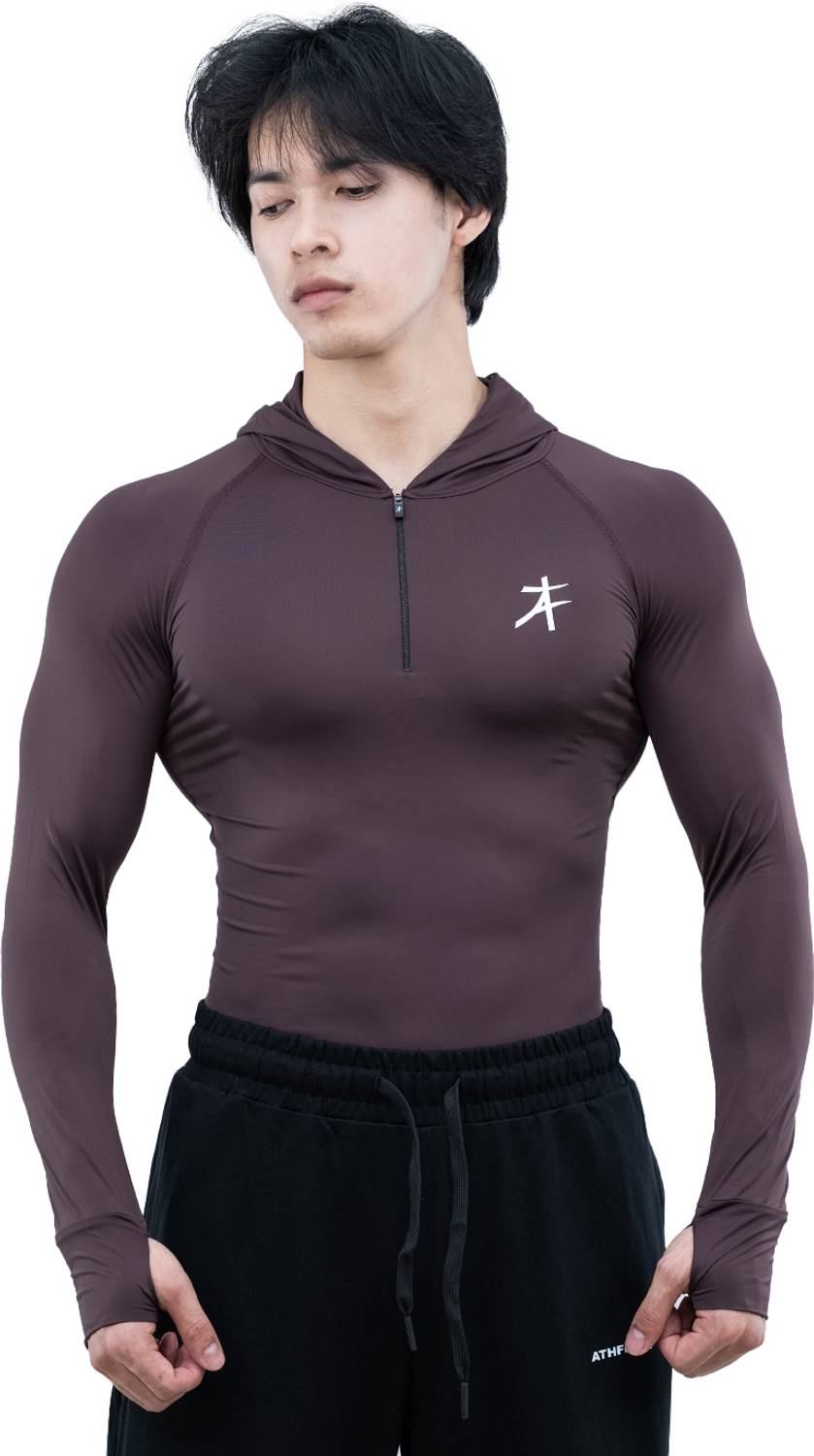 Athflex Full Sleeve Solid Men Sweatshirt - Image 1