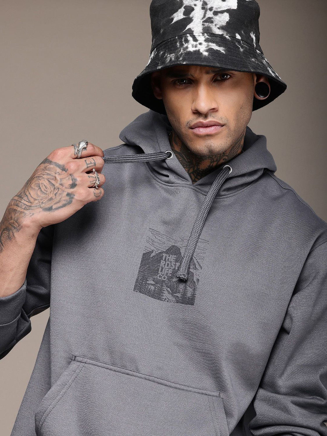 Image of Roadster Full Sleeve Printed Men Sweatshirt
