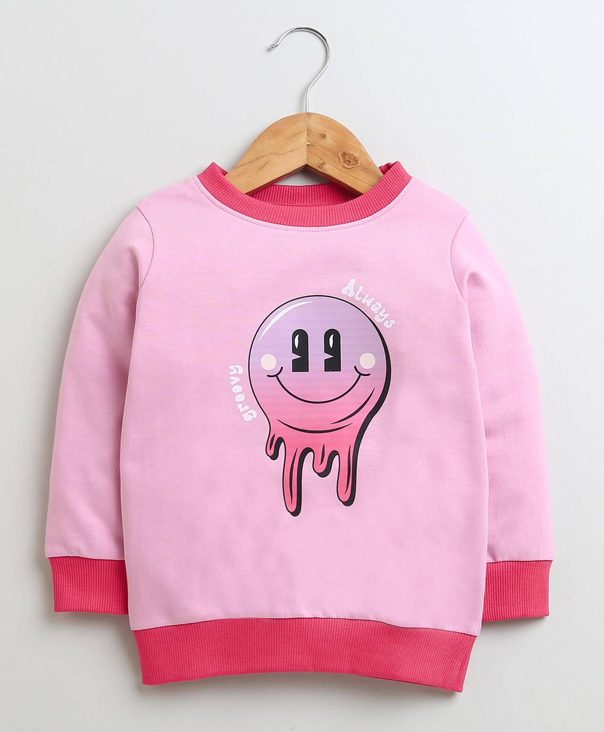 BUMZEE Baby Boys Full Sleeve Color Block Sweatshirt