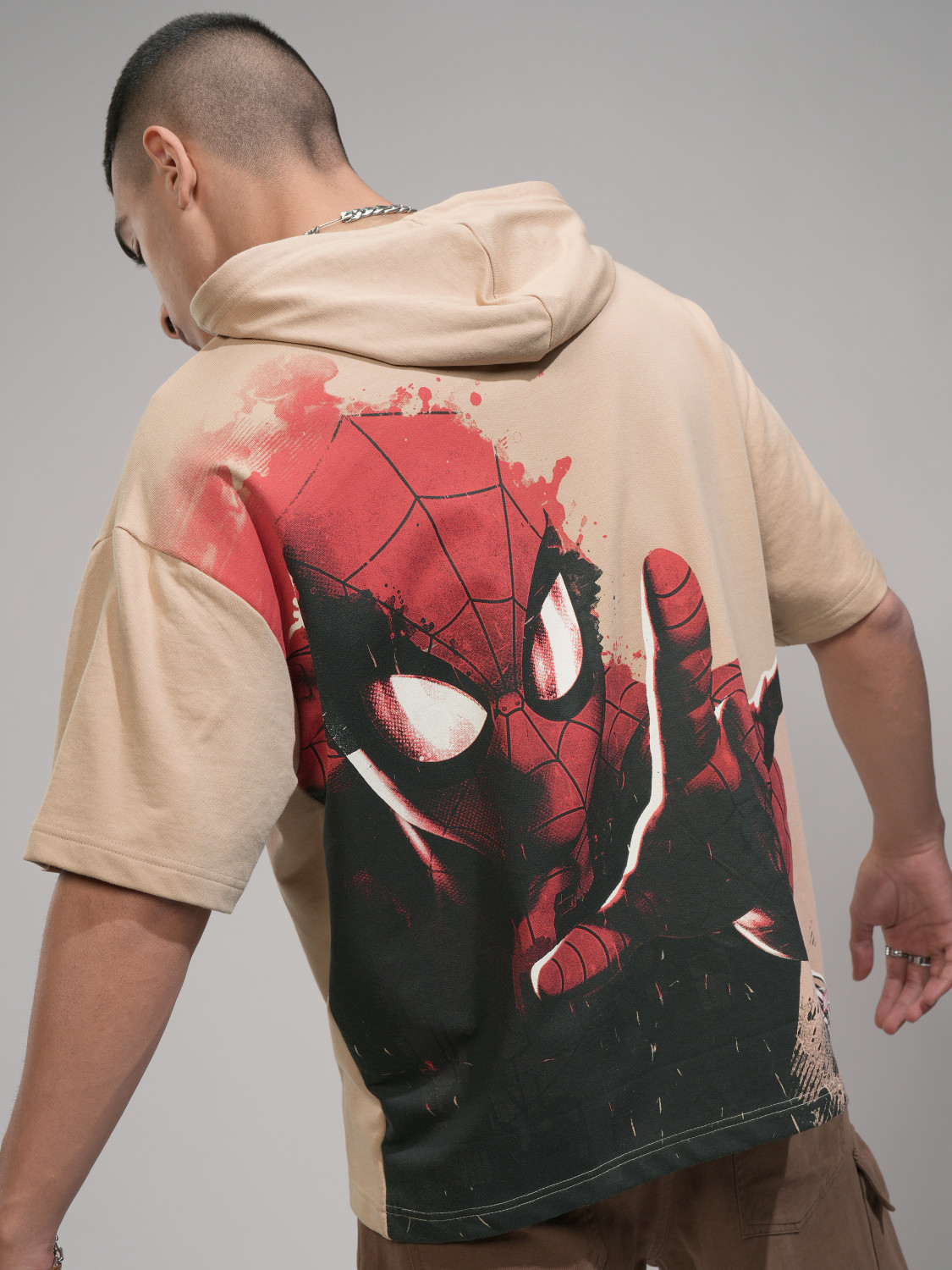 Image of HIGHLANDER Half Sleeve Printed Men Sweatshirt