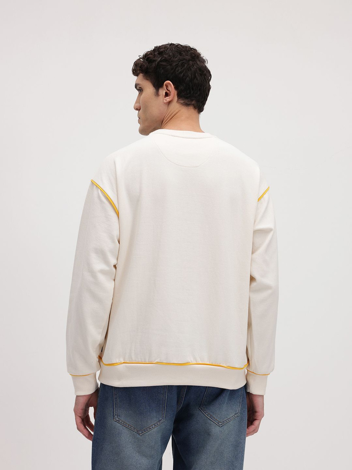 Image of Roadster Full Sleeve Solid Men Sweatshirt
