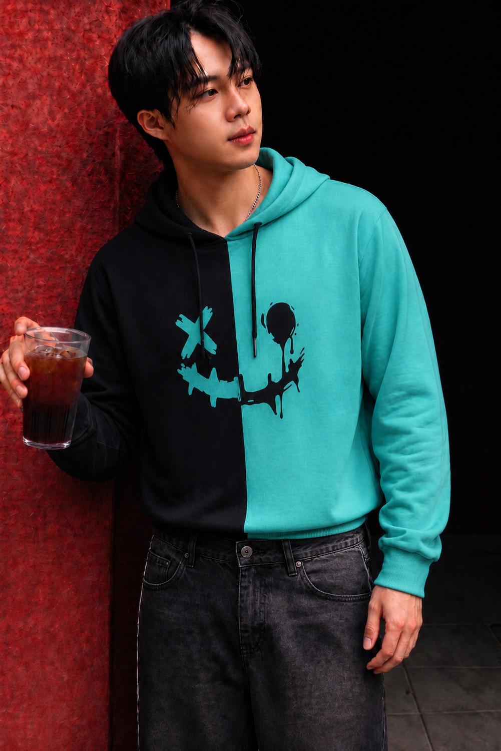 Image of Try This Full Sleeve Printed Men Sweatshirt