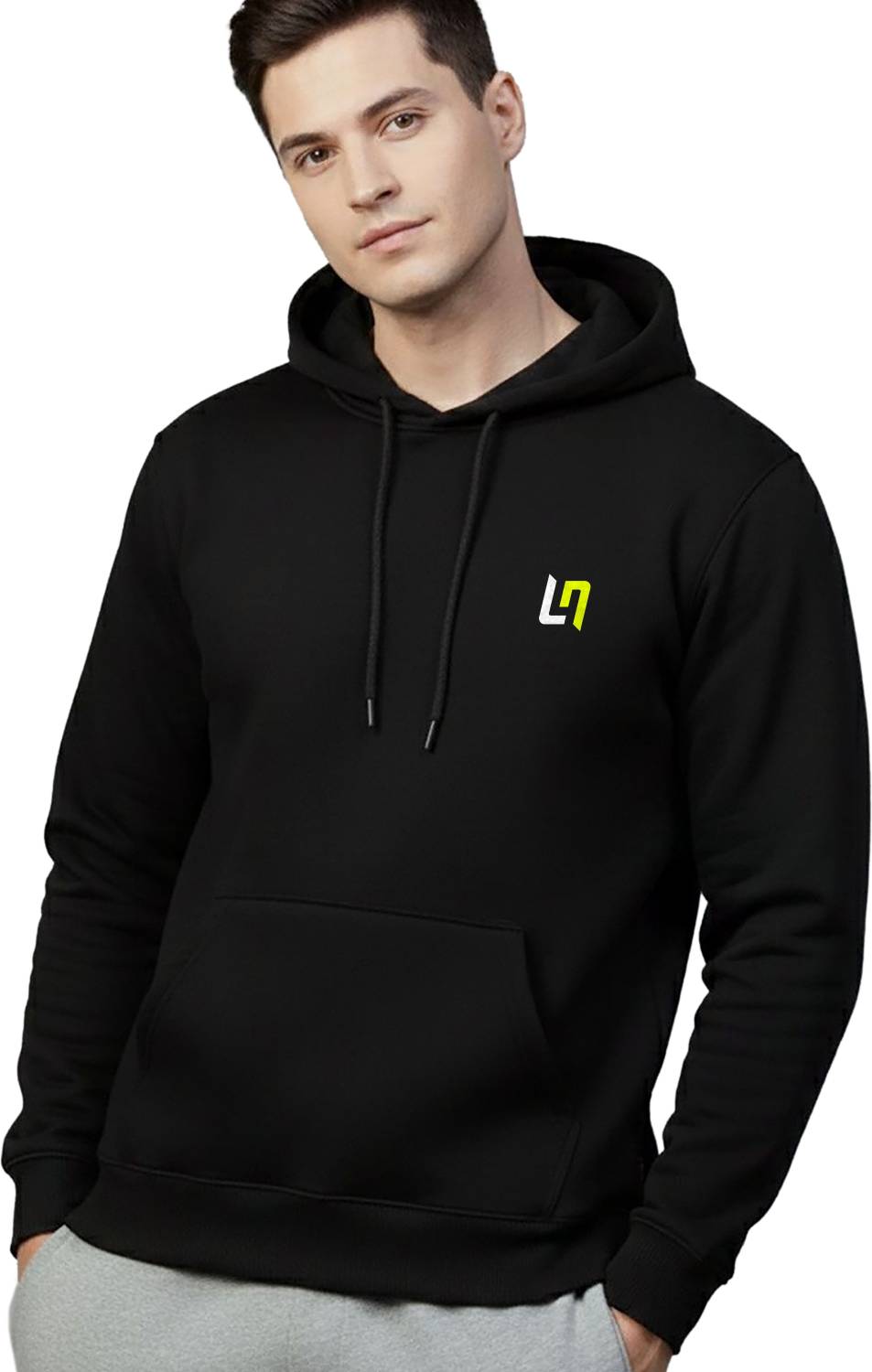 Callibr15 Full Sleeve Solid Men Sweatshirt