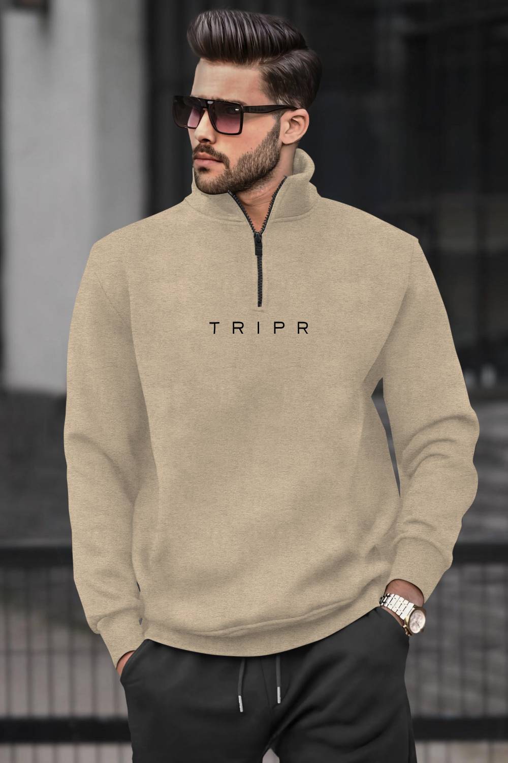 TRIPR Full Sleeve Printed Men Sweatshirt - Image 5