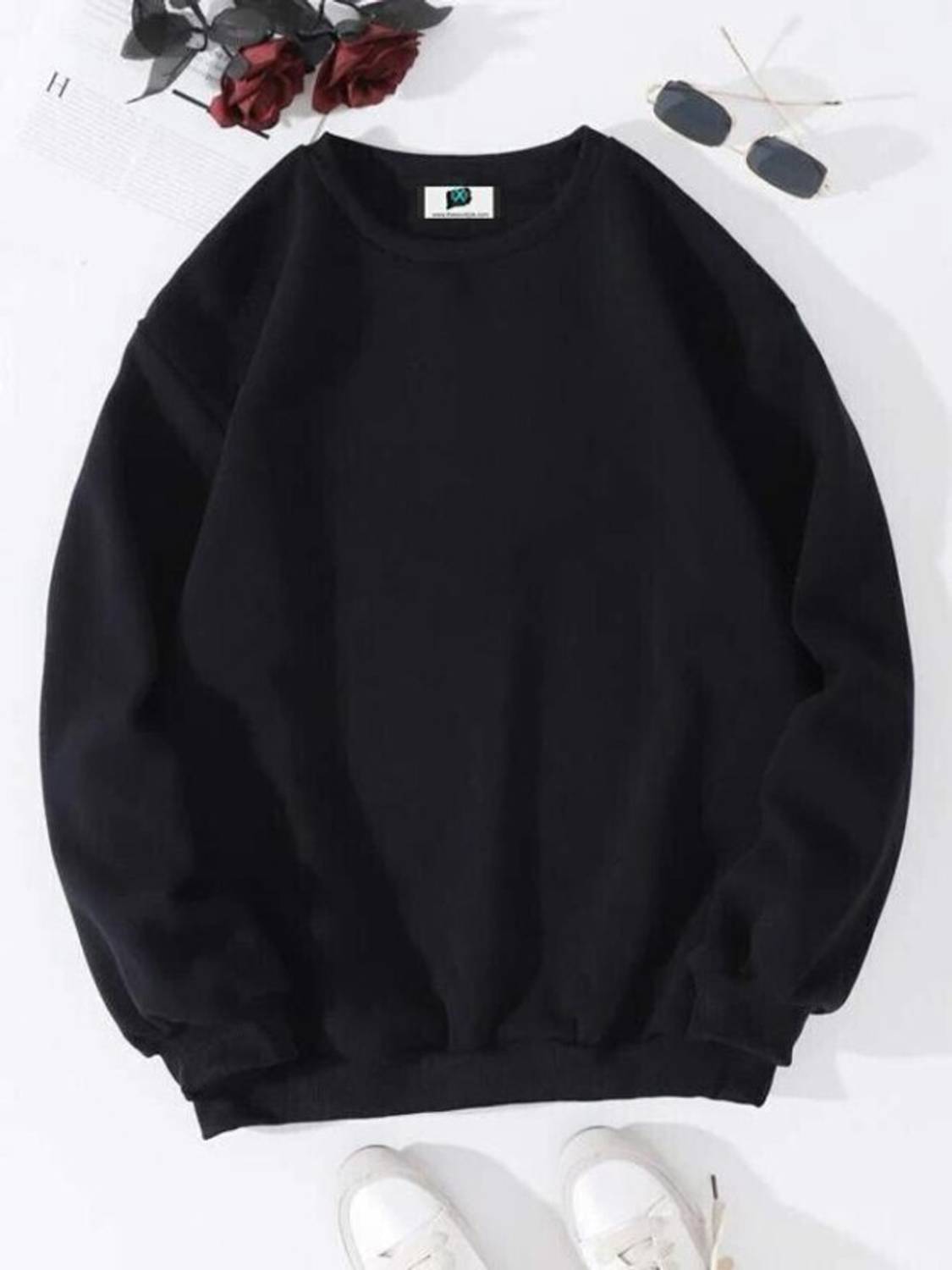 Apraa & Parma Full Sleeve Solid Men Sweatshirt