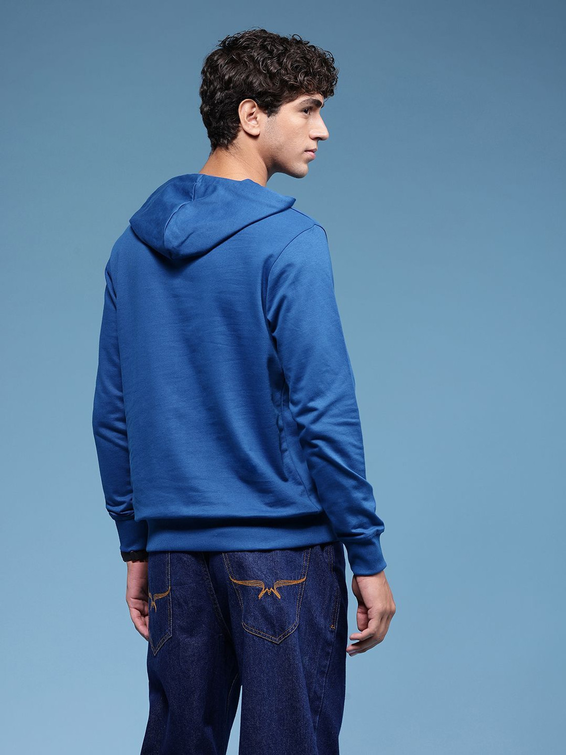 Image of HERE&NOW Full Sleeve Printed Men Sweatshirt