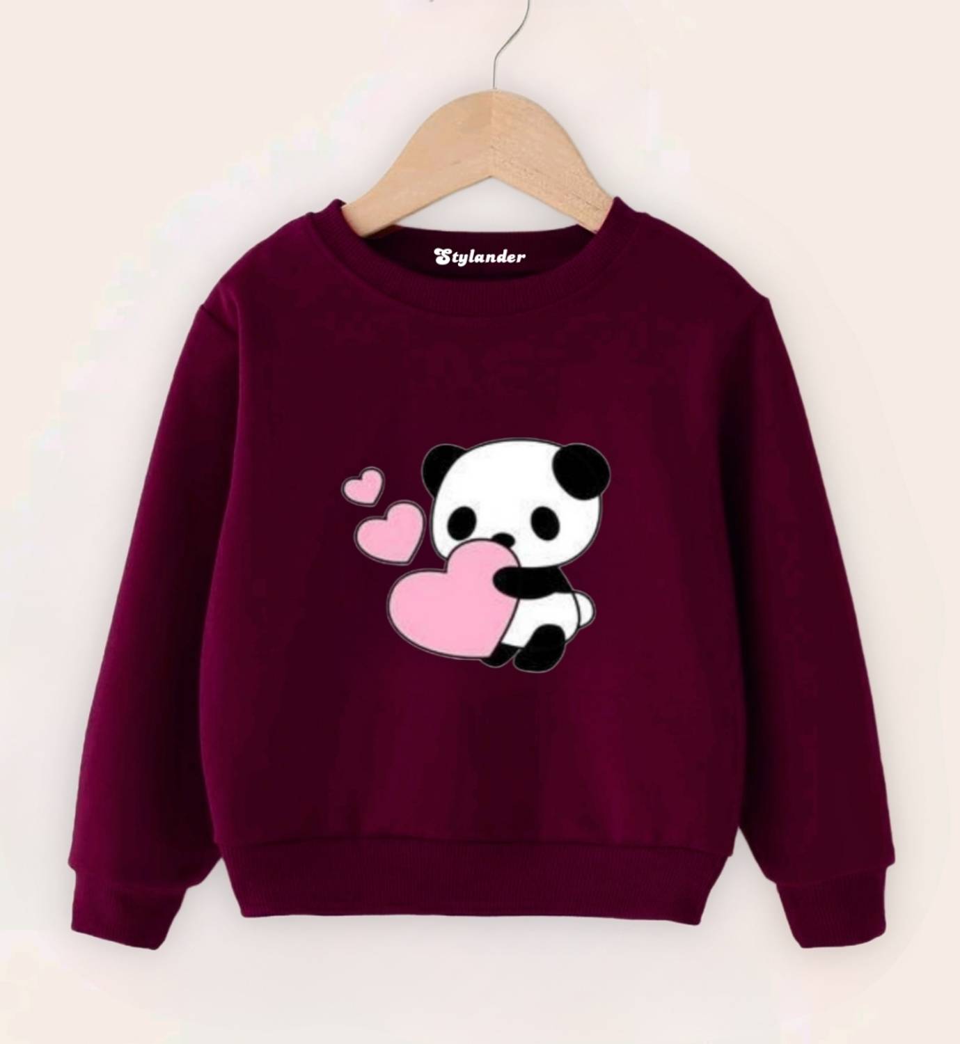 Bellame Full Sleeve Graphic Print Girls Sweatshirt
