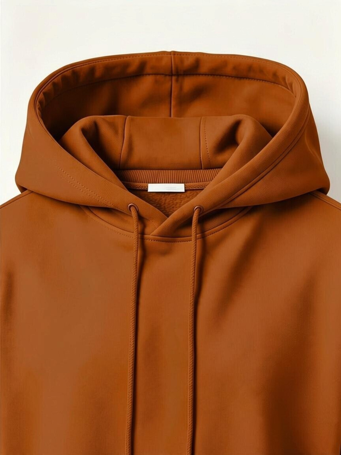 Image of loomzy Men Full Sleeve Solid Hooded Sweatshirt