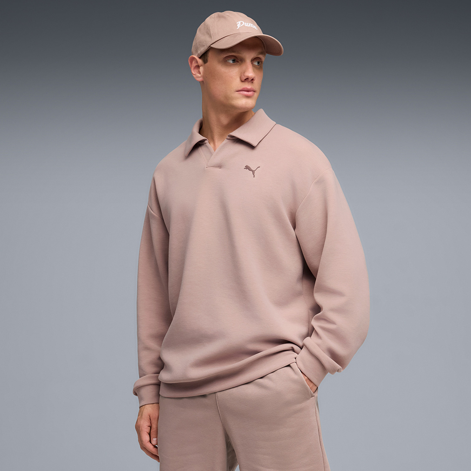 Image of PUMA Full Sleeve Solid Men & Women Sweatshirt