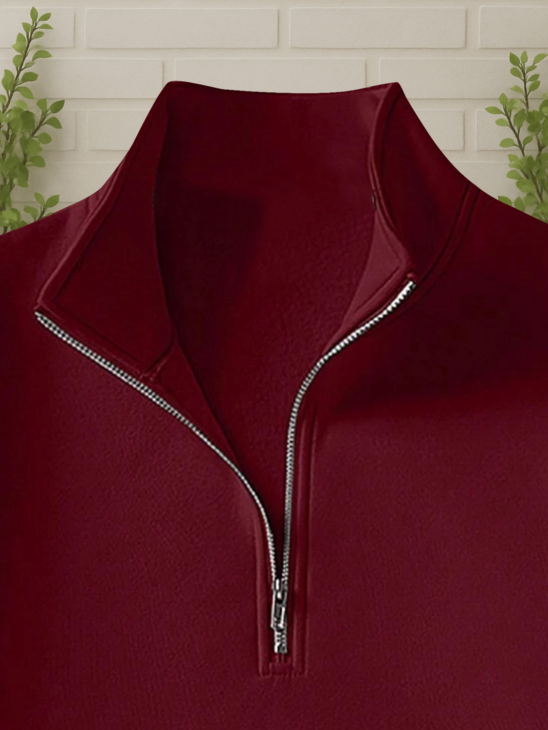 Image of TeeWink Full Sleeve Solid Men Sweatshirt