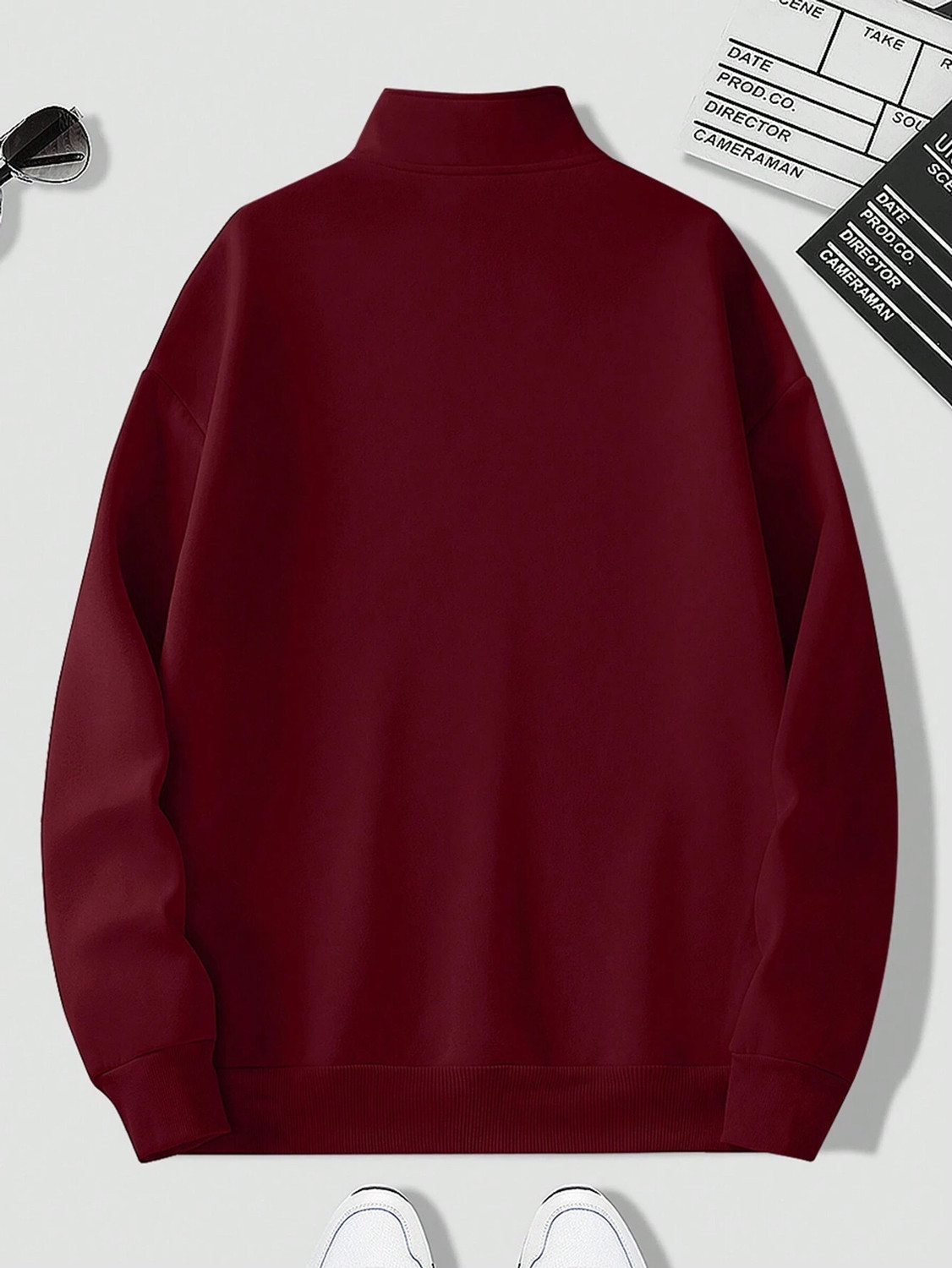 Image of Trend Twist Full Sleeve Solid Men & Women Sweatshirt