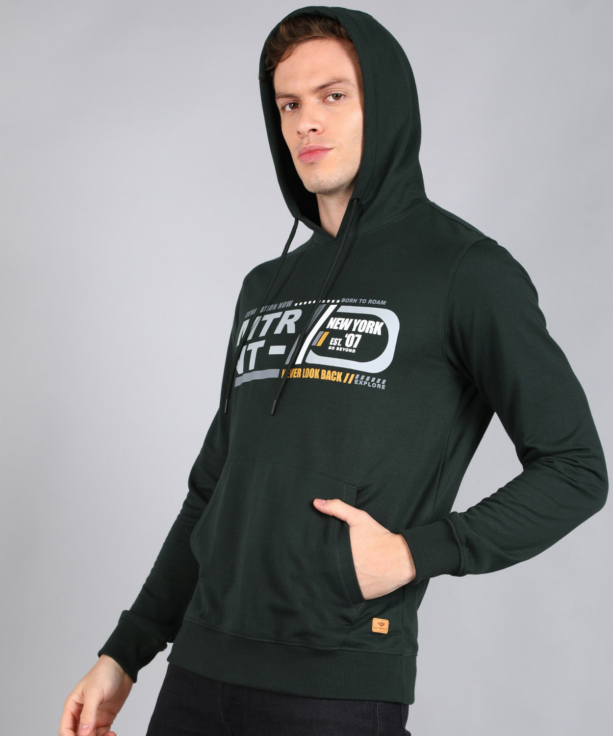 Image of METRONAUT Full Sleeve Printed Men Sweatshirt