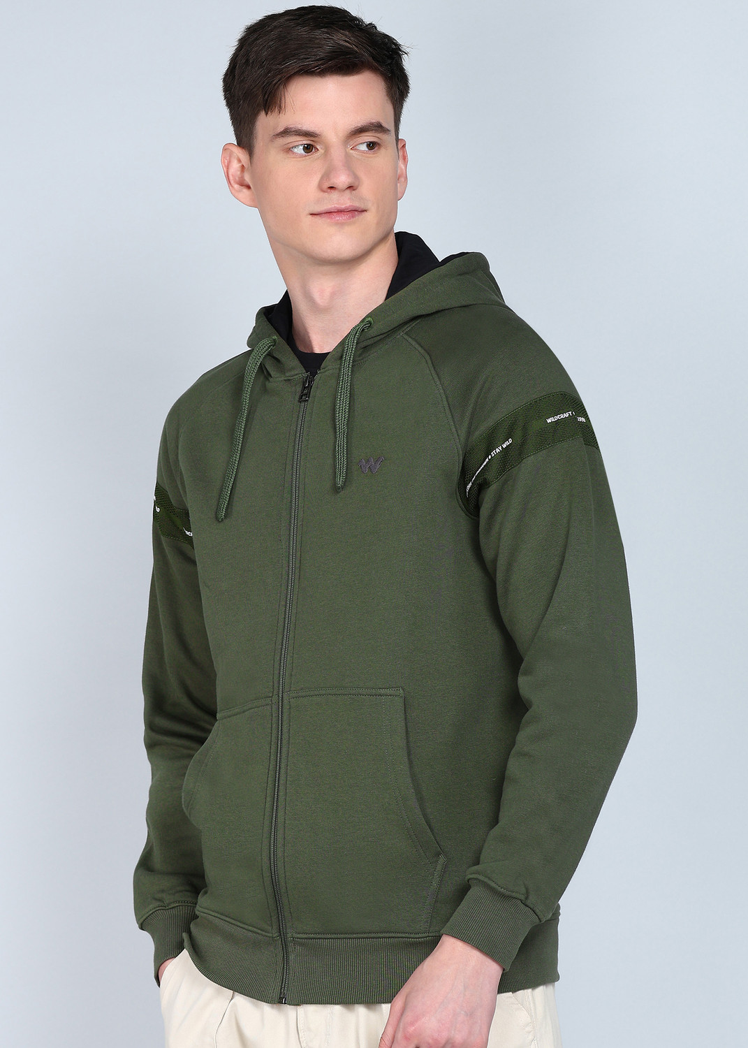 Image of Wildcraft Full Sleeve Printed Men Sweatshirt