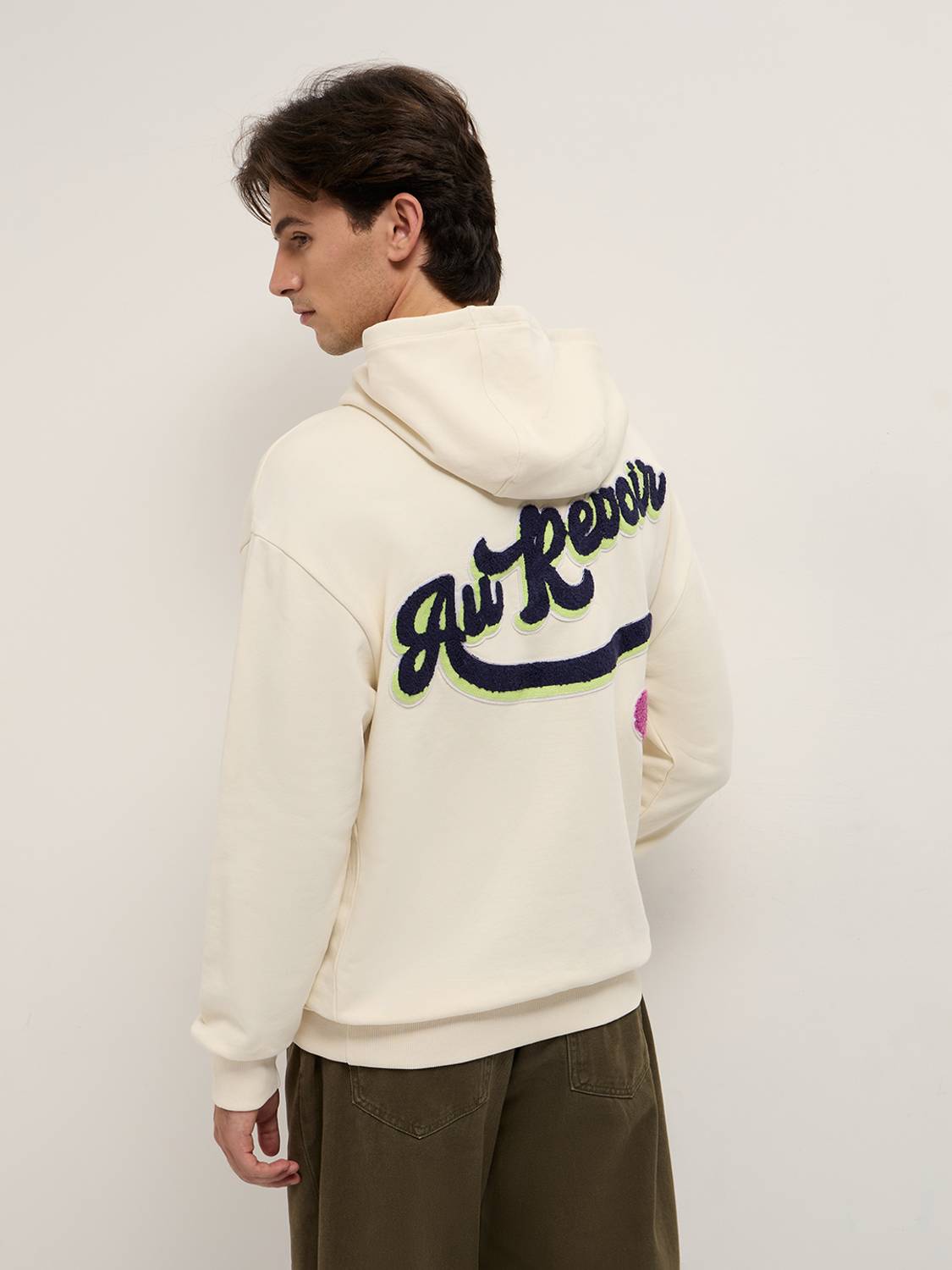 THE BEAR HOUSE Men's Full Sleeve Solid Sweatshirt - Image 2